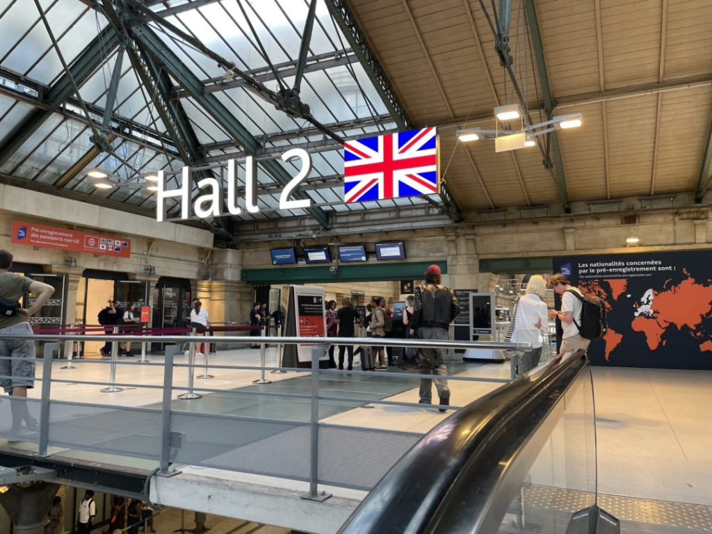 ロンドンからパリ日帰り旅行！ユーロスターで行ってみた／イギリス行きのパリ北駅の口