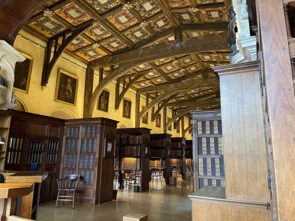 ボドリアン図書館／ハンフリー公爵の図書館にある自習室