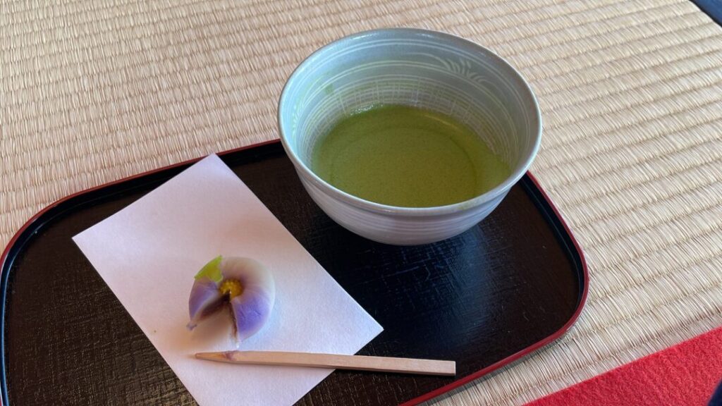 Hamarikyu Garden Matcha and Japanese Sweet
