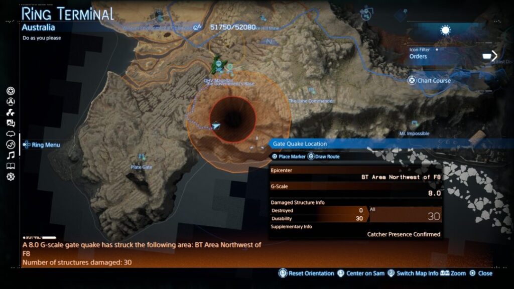 Ray-type（Raia）Spawns directly below the cliffs of The Government’s Base 【Death Stranding2 / DS2】
