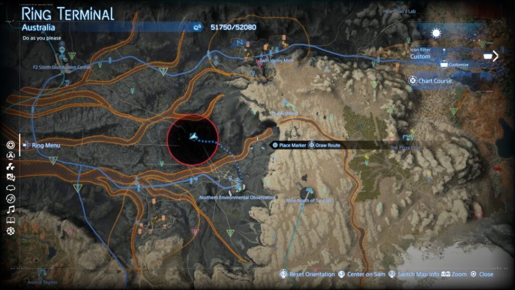 Beast-type（Bestia）Near the tar around The Northern Environmental Observatory【Death Stranding2 / DS2】
