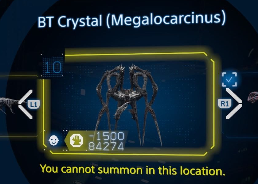 Giant Crab-type（Megalocarcinus）【Death Stranding2 / DS2】
