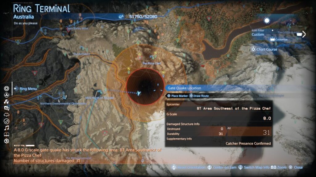 Hand-type（Kheir）Along the snowy mountain near the plains by the Mine North of Tar Lake【Death Stranding2 / DS2】