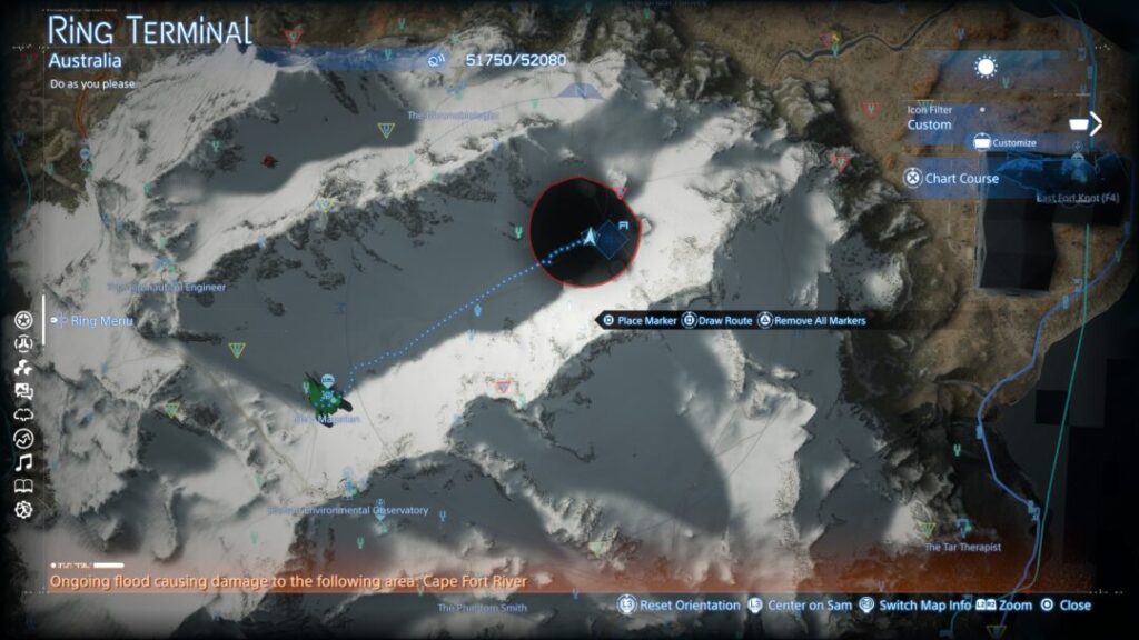 Ray-type（Raia）the ruins of an apartment complex in the valley between the Eastern Environmental Observatory and The Chronobiologist.【Death Stranding2 / DS2】