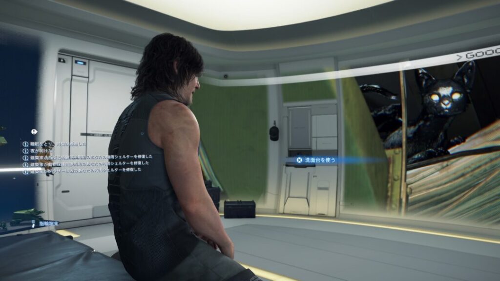 セーフハウスで洗面台を見る【デススト2 / デスストランディング2 / Death Stranding2】
